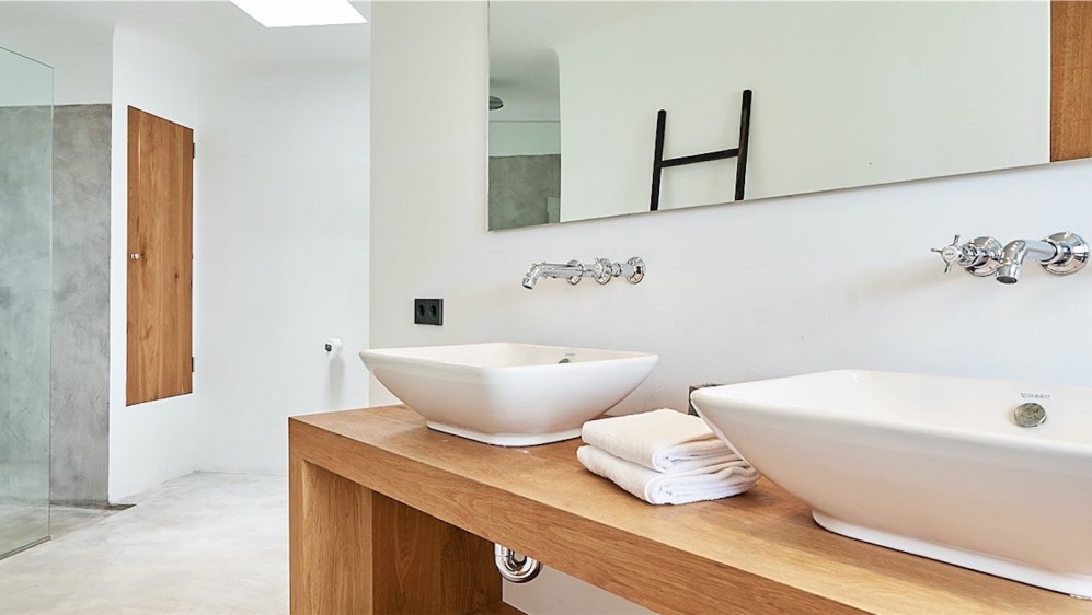 Amazing contemporary Ibiza style villa in Es Cubells with breathtaking views of the sea and Formentera