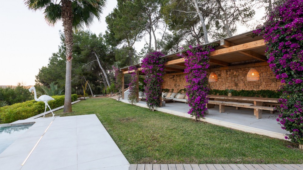 Stunning Ibiza villa with spectaculair sea views in prime location Es Cubells -Price reduced!