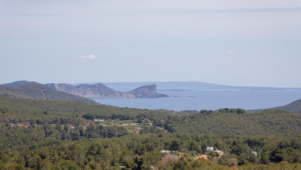 Stunning Ibiza villa with spectaculair sea views in prime location Es Cubells -Price reduced!