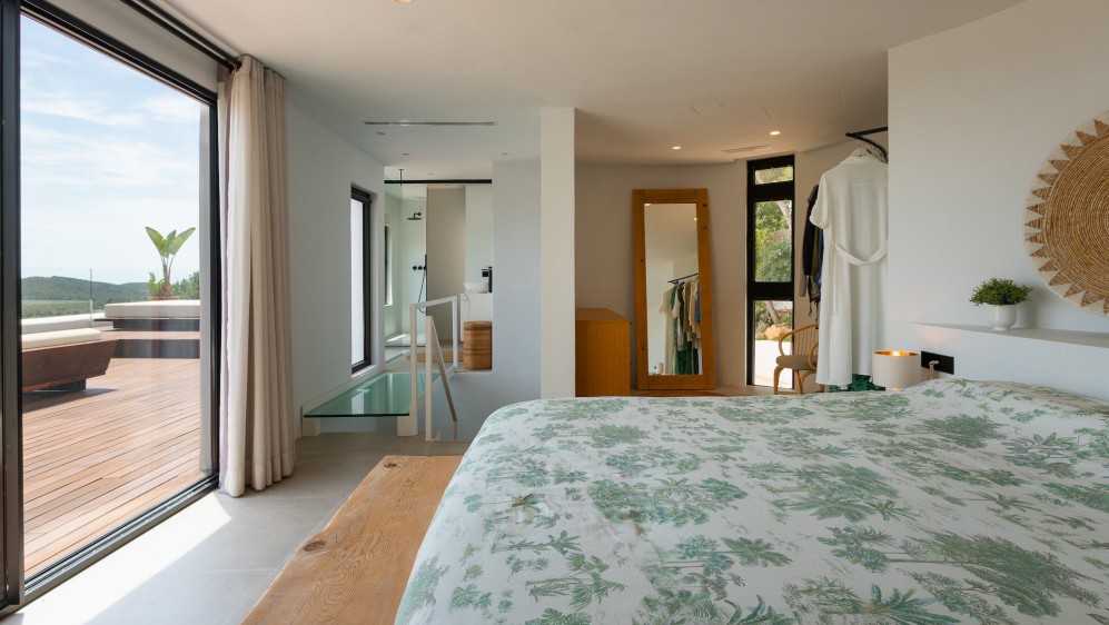 Stunning Ibiza villa with spectaculair sea views in prime location Es Cubells -Price reduced!