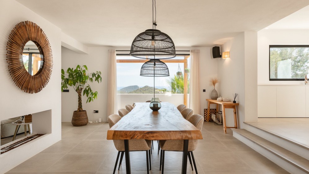 Stunning Ibiza villa with spectaculair sea views in prime location Es Cubells -Price reduced!