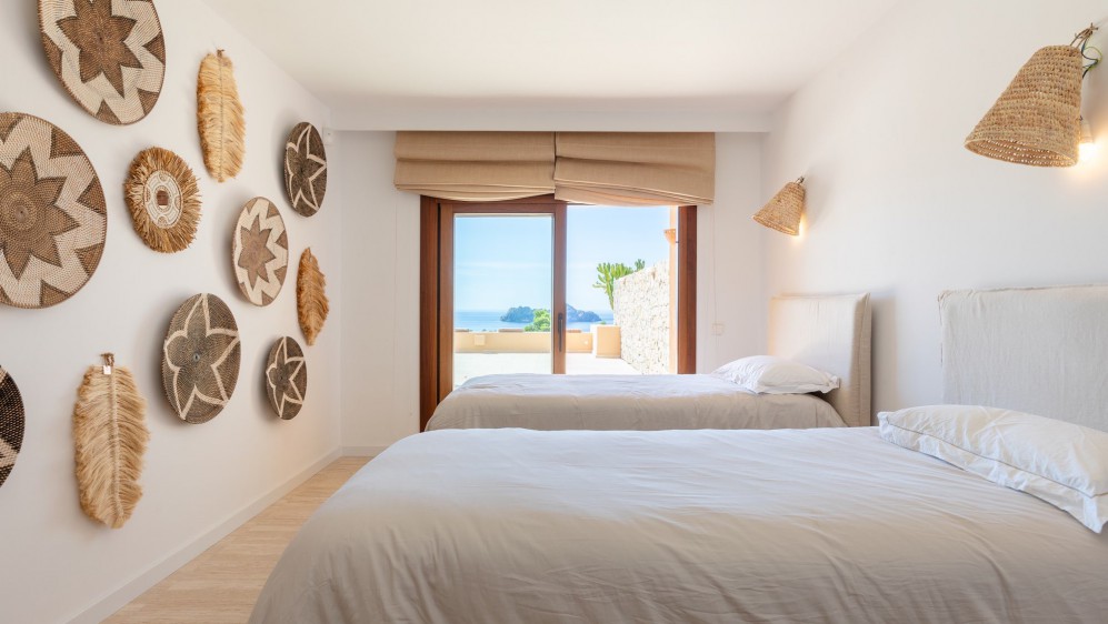 Luxury apartment with expansive terrace and breathtaking Es Vedrà views