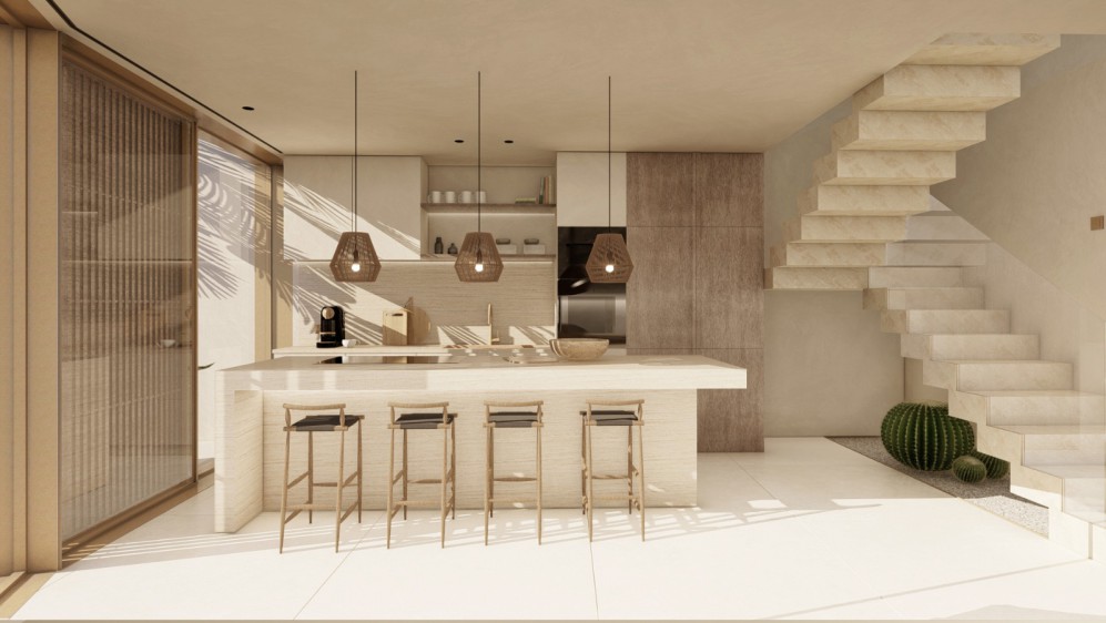 Stunning high end penthouse with private pool and sea views in prime location Talamanca